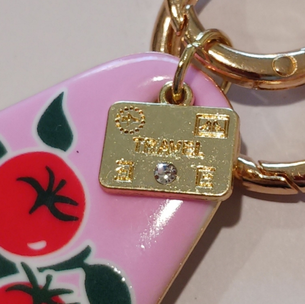 Tomatoes Hotel Key Bag Charm Travel - Picture 4 of 7